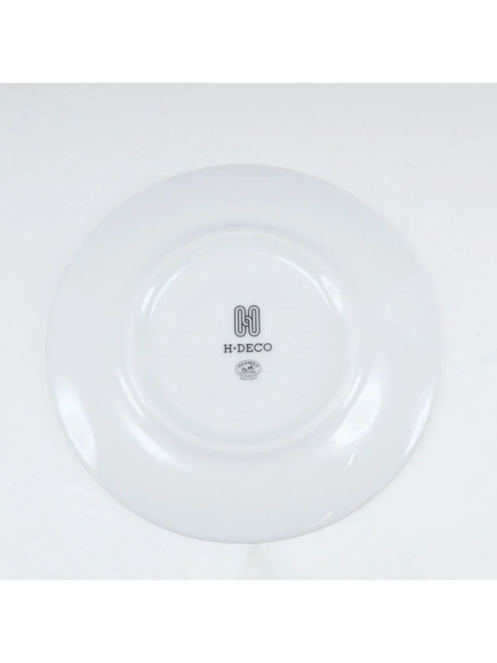Hermes Ashe Deco H 14 2 Plates Porcelain Tableware